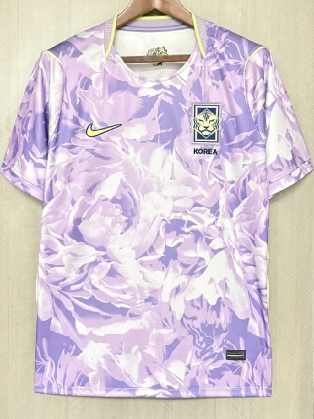 South Korea Away Soccer Jersey World Cup 2026 Lila